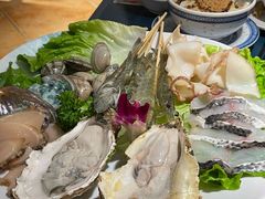 -邹开喜·小海鲜醉鸡煲·潮汕鲜切牛肉店(襄阳北路店)