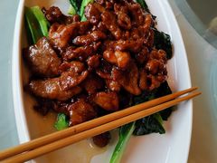 芥兰牛肉-大鸭梨烤鸭(石佛营店)