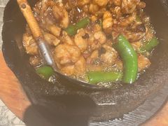 石锅杭椒牛蛙-桂满陇-西湖船宴(西单大悦城店)