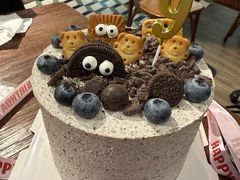 海盐奥利奥蛋糕-勒甜LO CHO·私人订制低糖代糖纯动物奶油生日蛋糕(新开路店)