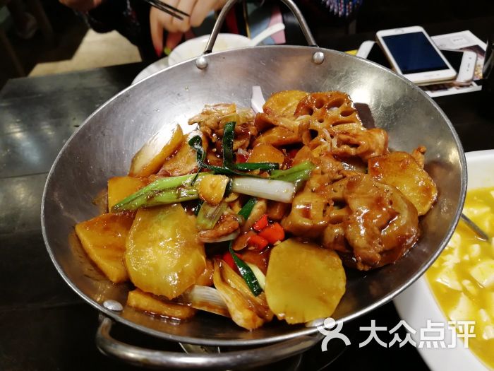 江南绿庐餐厅(珠影店)干锅三素图片 - 第8张