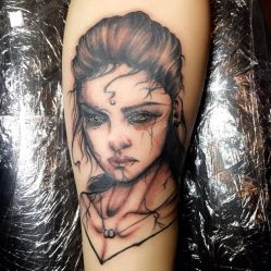 小臂-晓乙刺青TATTOO