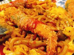 炸虾蛋包乌冬-Hey!蛋包饭(中山店)