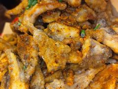 椒盐蘑菇-呱呱叫民俗风味主题餐厅(沣峪口店)