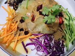 五彩拉皮-大眼锅贴水饺(河东店)