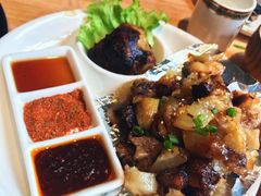 石头烤牛窝骨-蒙料·手把肉(望京店)