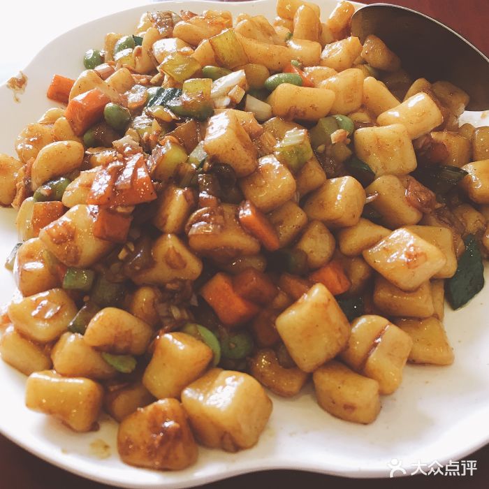 老回回小吃(亚运村店)素炒疙瘩图片 - 第297张