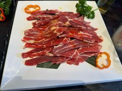 精品雪花牛肋条-老熟人烤肉城(马家堡店)