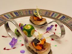 黑松露海胆鹅肝煎-火璽·園