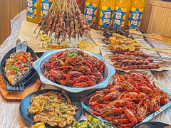 -郑记•不夜城烧烤•龙虾•虾蟹(黄鹤楼店)