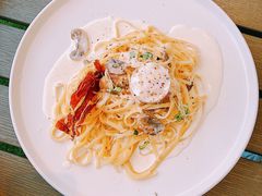 鲜蘑菇奶油意大利面-CHILLAX轻乐时(侨建·Hi City店)