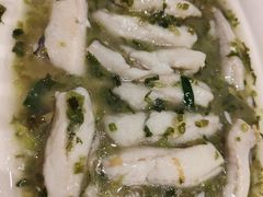 雪菜蒸大黄鱼-上海老饭店(北京分店)