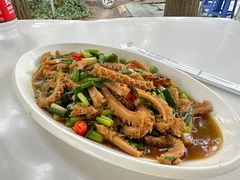 牛肚炒大蒜-老太婆饭店(新富路店)