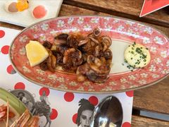 炭烤小章鱼配蒜香蛋黄酱-TOMATITO(无限极荟店)