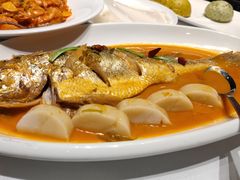 清蒸鲈鱼-鹊华居·地道鲁菜·海鲜·融合味(大明湖店)