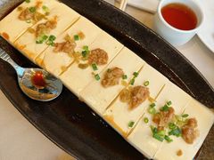 榨菜肉松蒸嫩滑豆腐-侨美食家·粤菜(体育西路店)