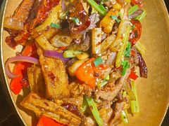 干锅孜然羊肉-楼兰新疆主题餐厅(苏州中心店)