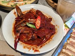 -草家酱蟹炭火烤肉店(珲春南路一店)