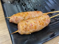 台湾肉肠-宝记烧烤·碳锅羊肉·羊蝎子火锅·夜食社(文体路创始店)