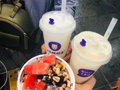 蓝莓刨酸奶-一只酸奶牛(八一路店)