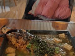 青花椒烤鱼-北京王府井希尔顿酒店·万斯阁西餐厅