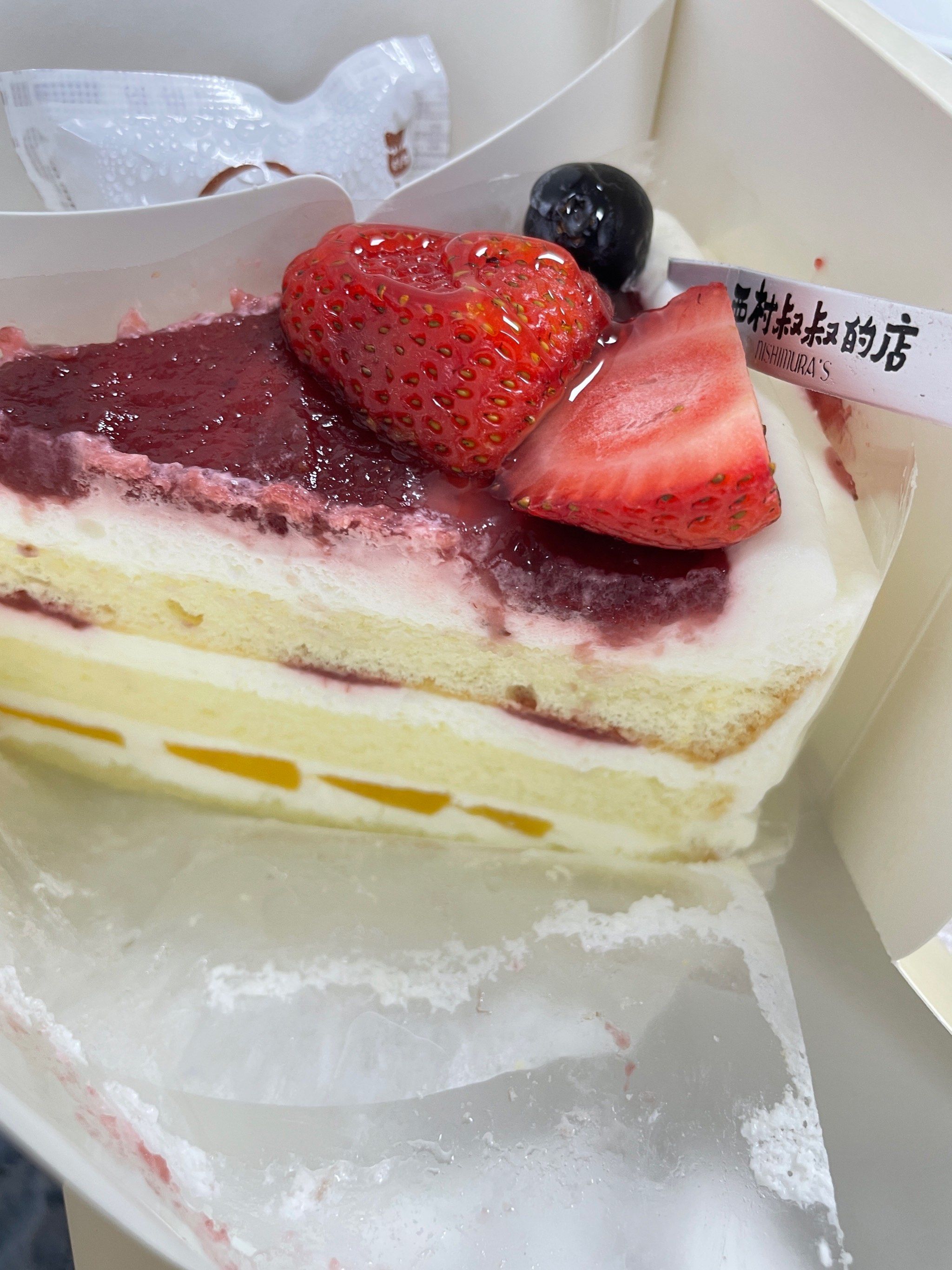 超好吃的草莓小蛋糕🍰