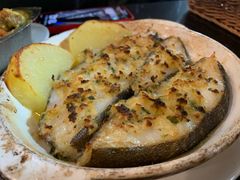 蒜茸牛油焗银雪鱼-妈阁铭记澳葡美食