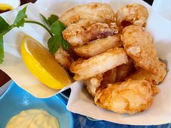 酥炸鱿鱼配塔塔酱-杭州西子湖四季酒店-WL BISTRO西湖餐厅(灵隐路店)