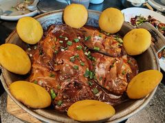 鱼锅饼子-五谷丰登农家院·地道胶东菜·海鲜烧烤(威海店)