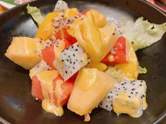 水果色拉-赤坂亭·M9和牛烧肉·铁板烧·日料398放题(长泰广场店)