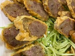 香酥驴肉卷\驴肉春卷-敦煌达记酱驴肉黄面馆