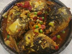 铁板香煎鱼头-东北风(龙湾万达广场)