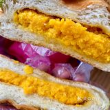 手感麦夫出的南瓜流沙包，我太爱了❗❗