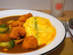 咖喱炸鸡蛋包饭-池奈·日式咖喱蛋包饭(老城根Gpark店)