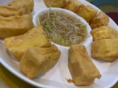 招牌山水豆腐-台山美食一绝阿四台山黄鳝饭(阿四创作店)