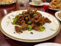 干煸肥肠-石老头关东饺子王·东北菜(嘉华鑫城店)