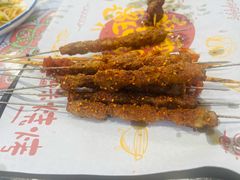炭烤羊肉串-韩食代烧烤(龙华路美食街店)