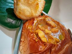 咖喱面包鸡-烛影拾光观景餐厅·创意菜·摄影·小提琴(大唐不夜城店)