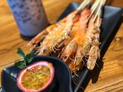 烤基围虾-烧货·活海鲜炭烧(湖滨商业街店)
