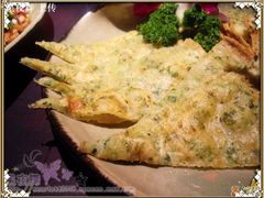 云南野菜饼近景-花马天堂云南餐厅 Lost Heaven(高邮路店)