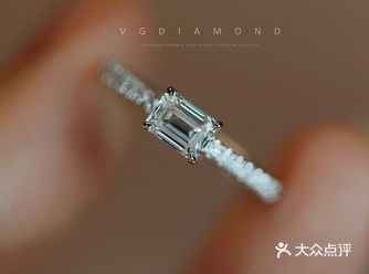 60分祖母绿型钻戒，小众款，长审美上了