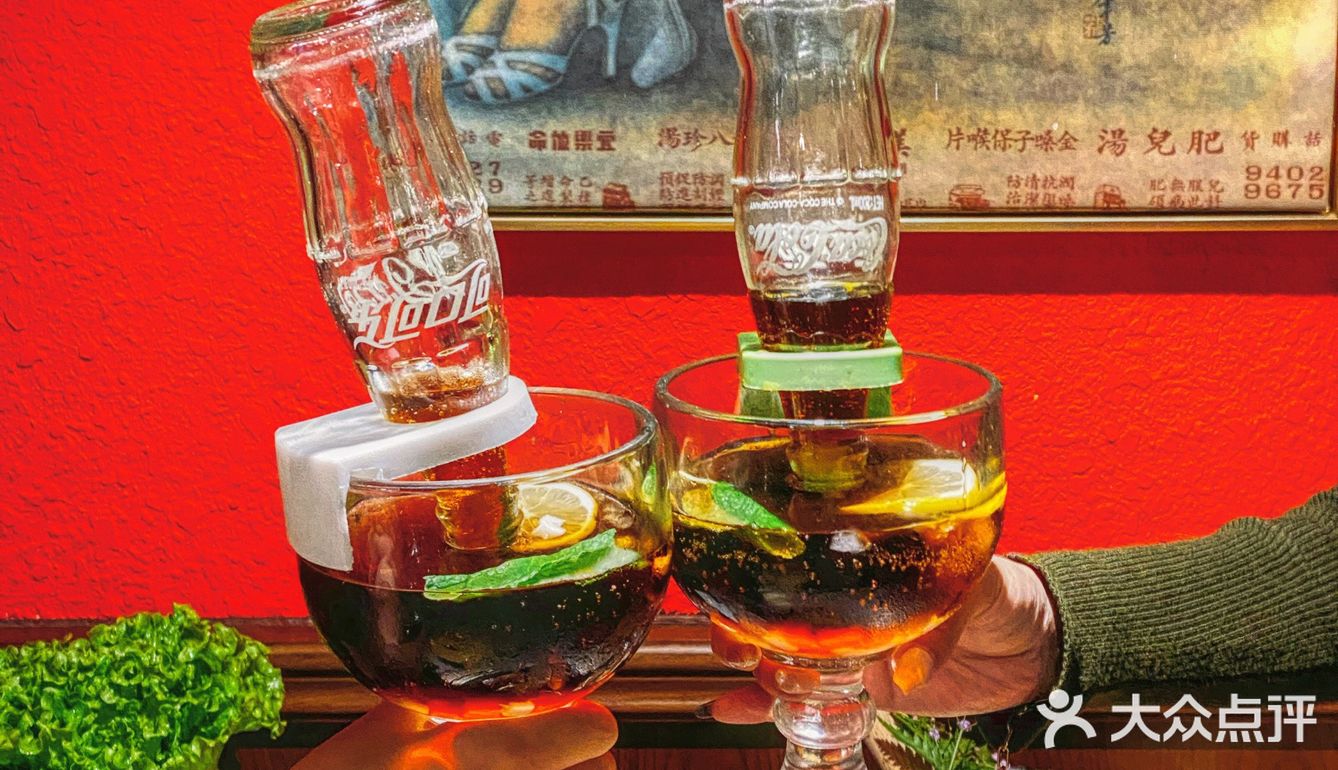 天津探店✨甜品免费无限吃❗️这家民国风火锅店超爱❗️