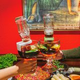 天津探店✨甜品免费无限吃❗️这家民国风火锅店超爱❗️