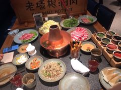 -老墙根涮肉·铜锅·烧烤(欢乐谷·王四营店)