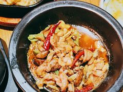 黑松露牛肝菌焖牛蛙-云海肴云南菜·蒸汽石锅鱼(北京良乡华冠店)