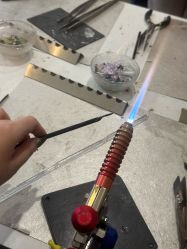 -烬·烧玻璃diy灯工玻璃艺术·银饰工作室