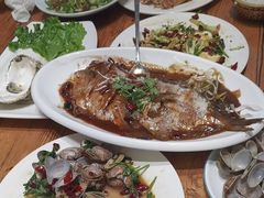 -滨海小渔村·海肠捞饭·鲅鱼水饺·特色老火鱼丸汤(华田店)