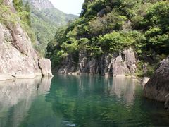 景点-楠溪江石桅岩