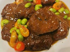 毛豆烧藕饼-品大三(大行宫店)