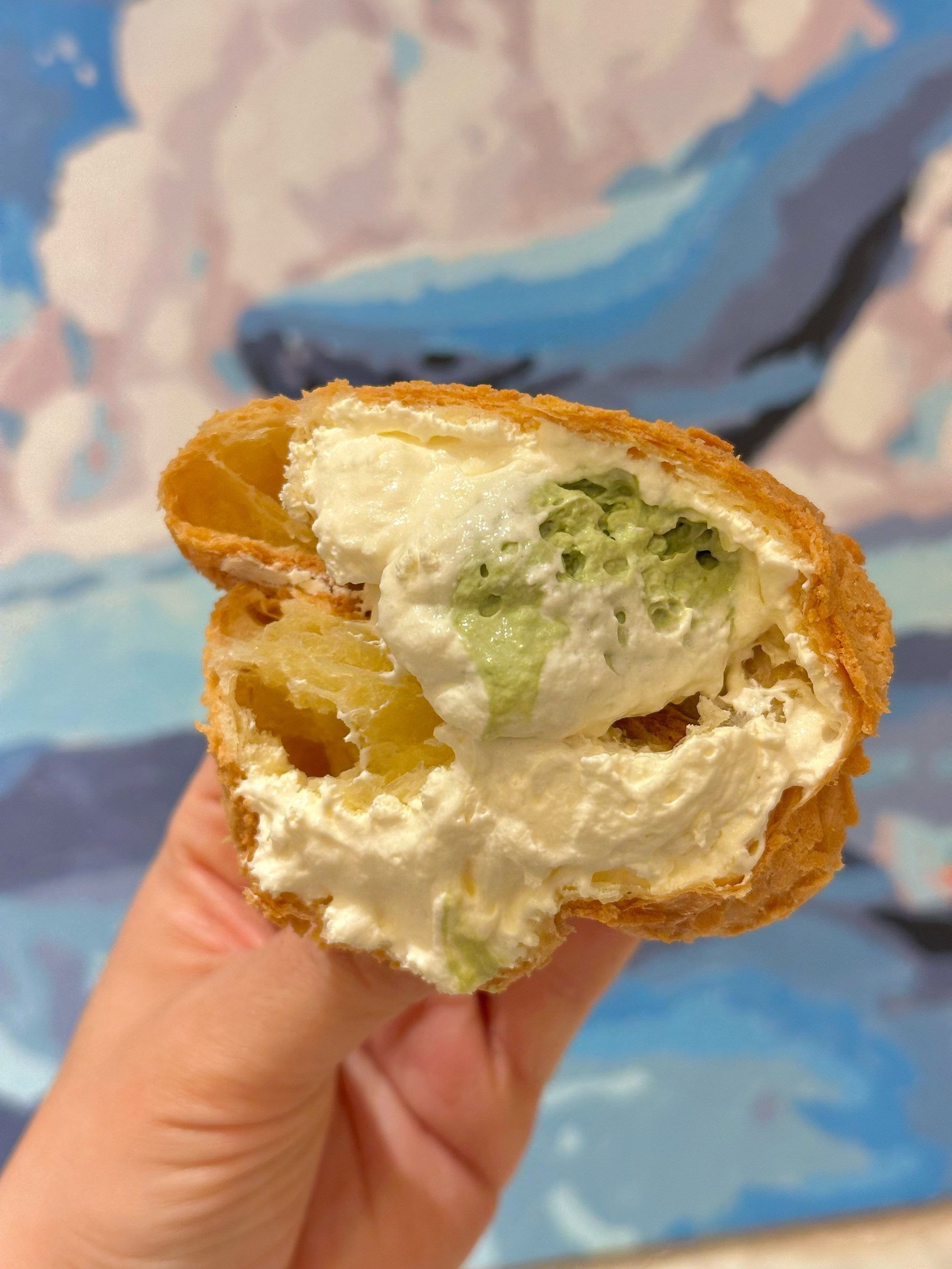 开心果冰麻糬糕点冰生椰拿铁测评